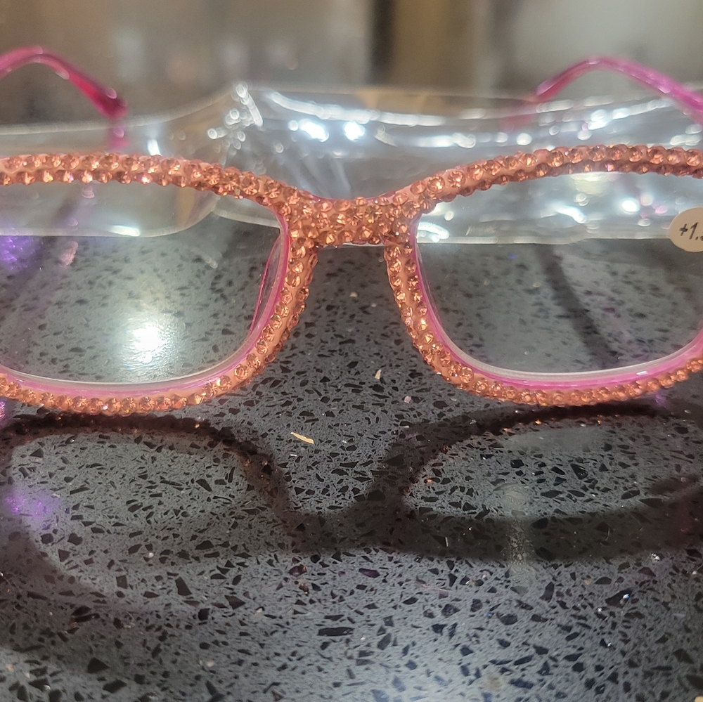 Readers pink rhinestone - Picture 5 of 5